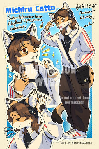 OC Drawing Page (Michiru)